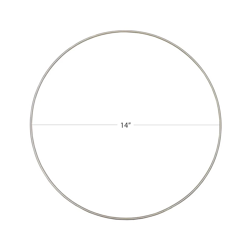 New 😉 14" Gold Metal Wire Floral Hoop by Ashland® ⌛ 4 New 😉 14" Gold Metal Wire Floral Hoop by Ashland® ⌛ - Image 2