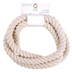 Outlet 🎁 12 Pack: 7ft. Ivory Rope by Ashland® 🥰