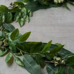 Discount 🎁 6 Pack: 6ft. Eucalyptus Garland with Green Berries by Ashland® ⌛ -Ashland Shop 10626943 25 1