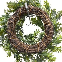 Coupon ⭐ 6 Pack: 9" Green Mini Boxwood Wreath with Flowers by Ashland® 👍 -Ashland Shop 10628624 3