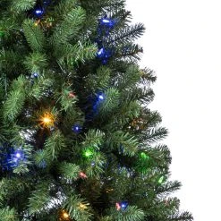 Cheapest ⭐ 7.5ft. Pre-Lit Whistler Pine Artificial 💯 Christmas Tree, Color Changing LED Lights by Ashland® ❤️ -Ashland Shop 10635064 16