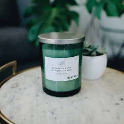 Best deal ❤️ 8 Pack: Eucalyptus & Sage 2-Wick Jar Candle by Ashland® 👏 -Ashland Shop 10638407 2 1