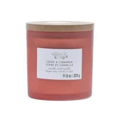 Promo ✔️ Cedar & Cinnamon Wooden Wick Jar Candle by Ashland® ⌛