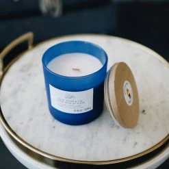 Top 10 🔔 8 Pack: Blue Cedar & Fig Wooden Wick Jar Candle by Ashland® 🌟 -Ashland Shop 10638432 2 1