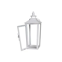 Wholesale 🌟 8 Pack: 12.2" White Metal Lantern by Ashland® 🔥 -Ashland Shop 10638433 3