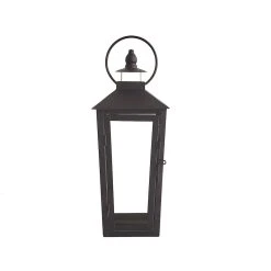 Deals ✔️ 12.2" Black Metal Lantern by Ashland® 🧨