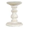 Best Pirce ✔️ 6 Pack: 6" Whitewashed Wood Carved Pillar Candle Holder by Ashland® 🔔 -Ashland Shop 10639294 1 1