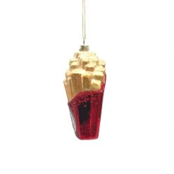 Brand new 🌟 Glass French Fries Ornament by Ashland® 😀 -Ashland Shop 10640175 2