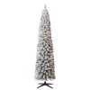 Cheapest ⭐ 7ft. Pre-Lit Flocked Artificial Pencil 🥰 Christmas Tree, Clear Lights by Ashland® 🤩 1 Cheapest ⭐ 7ft. Pre-Lit Flocked Artificial Pencil 🥰 Christmas Tree, Clear Lights by Ashland® 🤩 -Ashland Shop 10643349