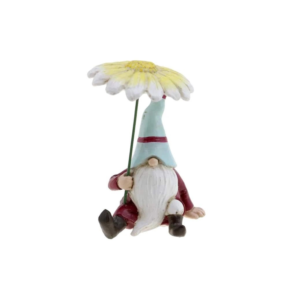 Brand new 🔥 12 Pack: Mini Gnome with Flower Umbrella by Ashland® ✔️ 5 Brand new 🔥 12 Pack: Mini Gnome with Flower Umbrella by Ashland® ✔️ - Image 3