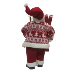 Buy 🔔 18" Santa in Red Sweater with Skis by Ashland® ⭐ -Ashland Shop 10670915 3