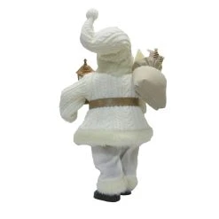 Brand new ⌛ 18" Santa in White Knit Fur Robe with Gifts by Ashland® ⭐ 7 Brand new ⌛ 18" Santa in White Knit Fur Robe with Gifts by Ashland® ⭐ -Ashland Shop 10670919 3