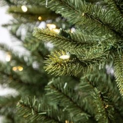 Promo 🎉 7.5ft. Pre-Lit Aspen Pine Quick Set® Artificial Christmas Tree, Warm White LED Lights by Ashland® ⌛ -Ashland Shop 10671385 11