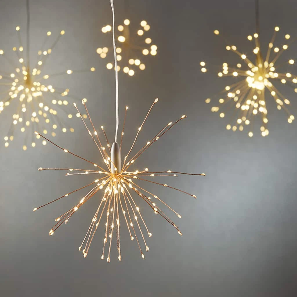 Hot Sale 🤩 12 Pack: 120ct. Warm White LED Copper String Lights Starburst by Ashland® ✨ 4 Hot Sale 🤩 12 Pack: 120ct. Warm White LED Copper String Lights Starburst by Ashland® ✨ - Image 2