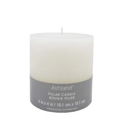 Best reviews of ⭐ 4" x 4" White Pillar Candle by Ashland® 🧨