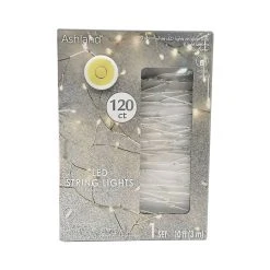 New ✔️ 120ct. Warm White LED String Lights Garland by Ashland® 🧨