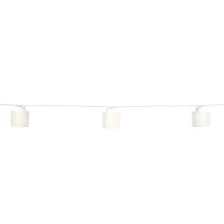 New 😀 10ct. Warm White LED Lattice Shade String Lights by Ashland® 💯 -Ashland Shop 10671554 2
