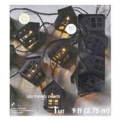 Discount ๐ 8 Pack: 10ct. Warm White LED Black House String Lights by Ashland® โจ 7 Discount ๐ 8 Pack: 10ct. Warm White LED Black House String Lights by Ashland® โจ -Ashland Shop 10671555 1 1