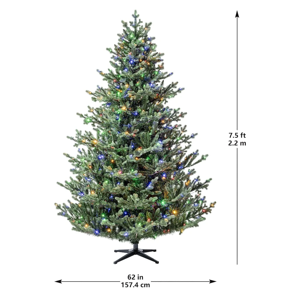 Hot Sale ✨ 7.5ft. Pre-Lit Balkan Spruce Quick Set® Artificial Christmas Tree, Color-Changing LED Lights by Ashland® 🤩 13 Hot Sale ✨ 7.5ft. Pre-Lit Balkan Spruce Quick Set® Artificial Christmas Tree, Color-Changing LED Lights by Ashland® 🤩 - Image 11