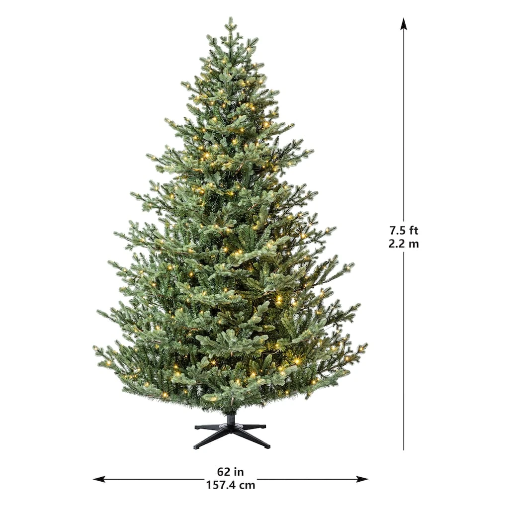 Hot Sale ✨ 7.5ft. Pre-Lit Balkan Spruce Quick Set® Artificial Christmas Tree, Color-Changing LED Lights by Ashland® 🤩 14 Hot Sale ✨ 7.5ft. Pre-Lit Balkan Spruce Quick Set® Artificial Christmas Tree, Color-Changing LED Lights by Ashland® 🤩 - Image 12