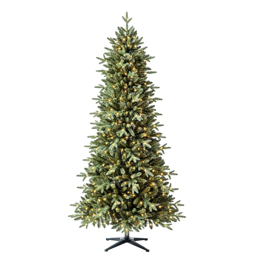 Promo 🌟 7ft. Pre-Lit Denison Slim Fir Artificial Christmas Tree, Fairy Warm White LED Lights by Ashland® 🔔 3 Promo 🌟 7ft. Pre-Lit Denison Slim Fir Artificial Christmas Tree, Fairy Warm White LED Lights by Ashland® 🔔