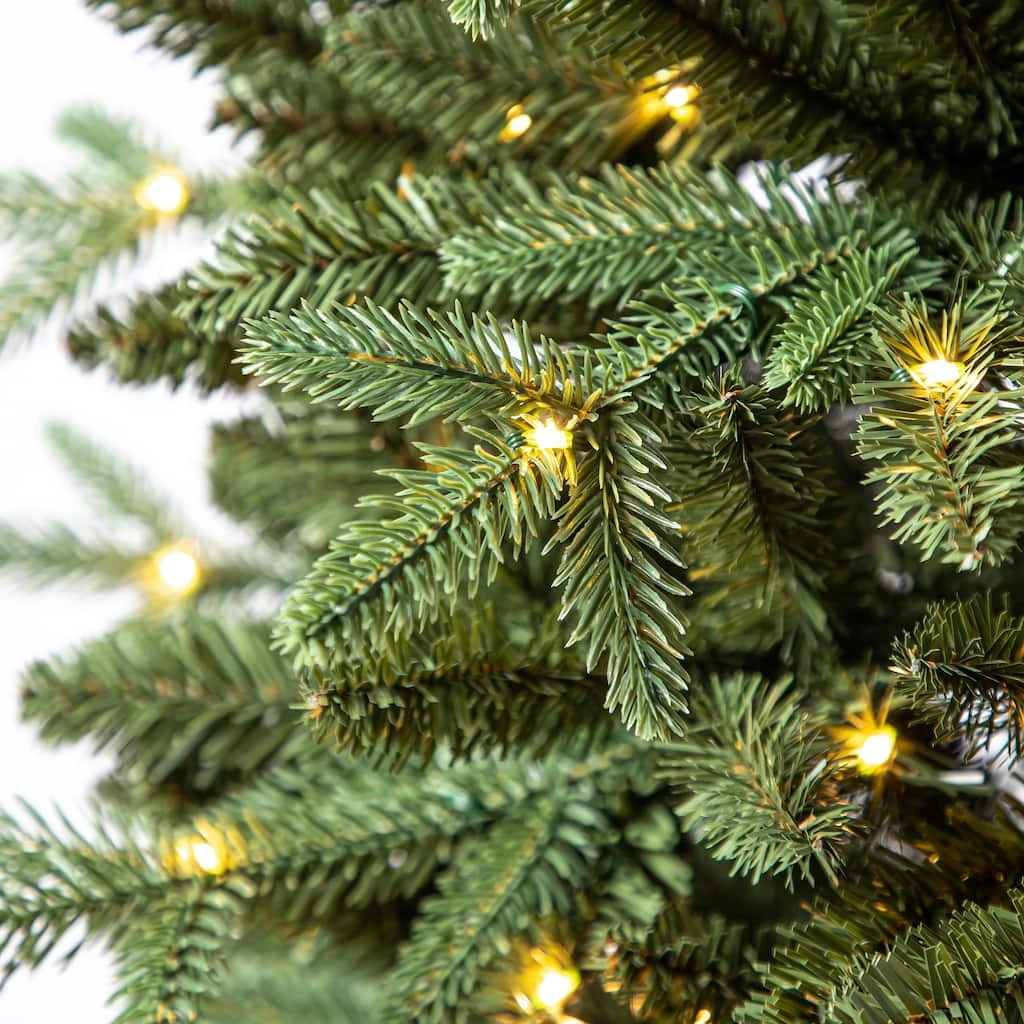 Promo 🌟 7ft. Pre-Lit Denison Slim Fir Artificial Christmas Tree, Fairy Warm White LED Lights by Ashland® 🔔 6 Promo 🌟 7ft. Pre-Lit Denison Slim Fir Artificial Christmas Tree, Fairy Warm White LED Lights by Ashland® 🔔 - Image 4