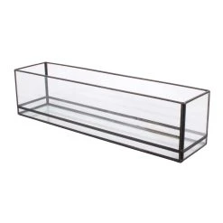 Buy 👍 15" Rectangle Glass Candle Terrarium by Ashland® ✔️ -Ashland Shop 10672579 2