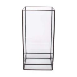 Cheap 🔥 12" Square Glass Candle Terrarium by Ashland® ⭐