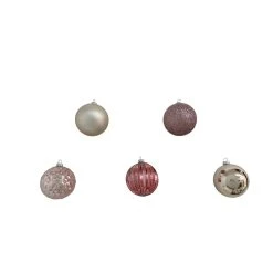 New ✔️ Assorted 50ct. Pink Ball Ornaments by Ashland® 🔔 -Ashland Shop 10672828 2