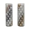 Top 10 😉 Assorted 50ct. Silver & White Ball Ornaments by Ashland® ⭐ -Ashland Shop 10672833 7