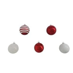 Outlet ⌛ Assorted 50ct. Red & White Ball Ornaments by Ashland® 🎉 -Ashland Shop 10672836 3