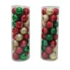 New ✨ Assorted 32ct. 3" Red, Green & Gold Shatterproof Ball Ornaments by Ashland® 💯 -Ashland Shop 10672846 1