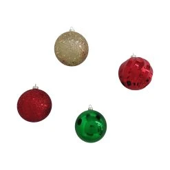 New ✨ Assorted 32ct. 3" Red, Green & Gold Shatterproof Ball Ornaments by Ashland® 💯 -Ashland Shop 10672846 2