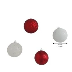 Top 10 π Assorted 32ct. 3" Red & White Shatterproof Ball Ornaments by Ashland® 𧨠9 Top 10 π Assorted 32ct. 3" Red & White Shatterproof Ball Ornaments by Ashland® 𧨠-Ashland Shop 10672850 4