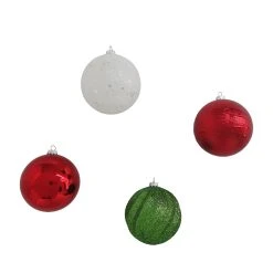 Outlet 🔥 Assorted 32ct. 3" Red, Green & White Shatterproof Ball Ornaments by Ashland® ❤️ -Ashland Shop 10672856 3