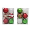 Deals ⌛ Assorted 6ct. 4.5" Red, Green & White Shatterproof Ball Ornaments by Ashland® ❤️ 2 Deals ⌛ Assorted 6ct. 4.5" Red, Green & White Shatterproof Ball Ornaments by Ashland® ❤️ -Ashland Shop 10672862 1