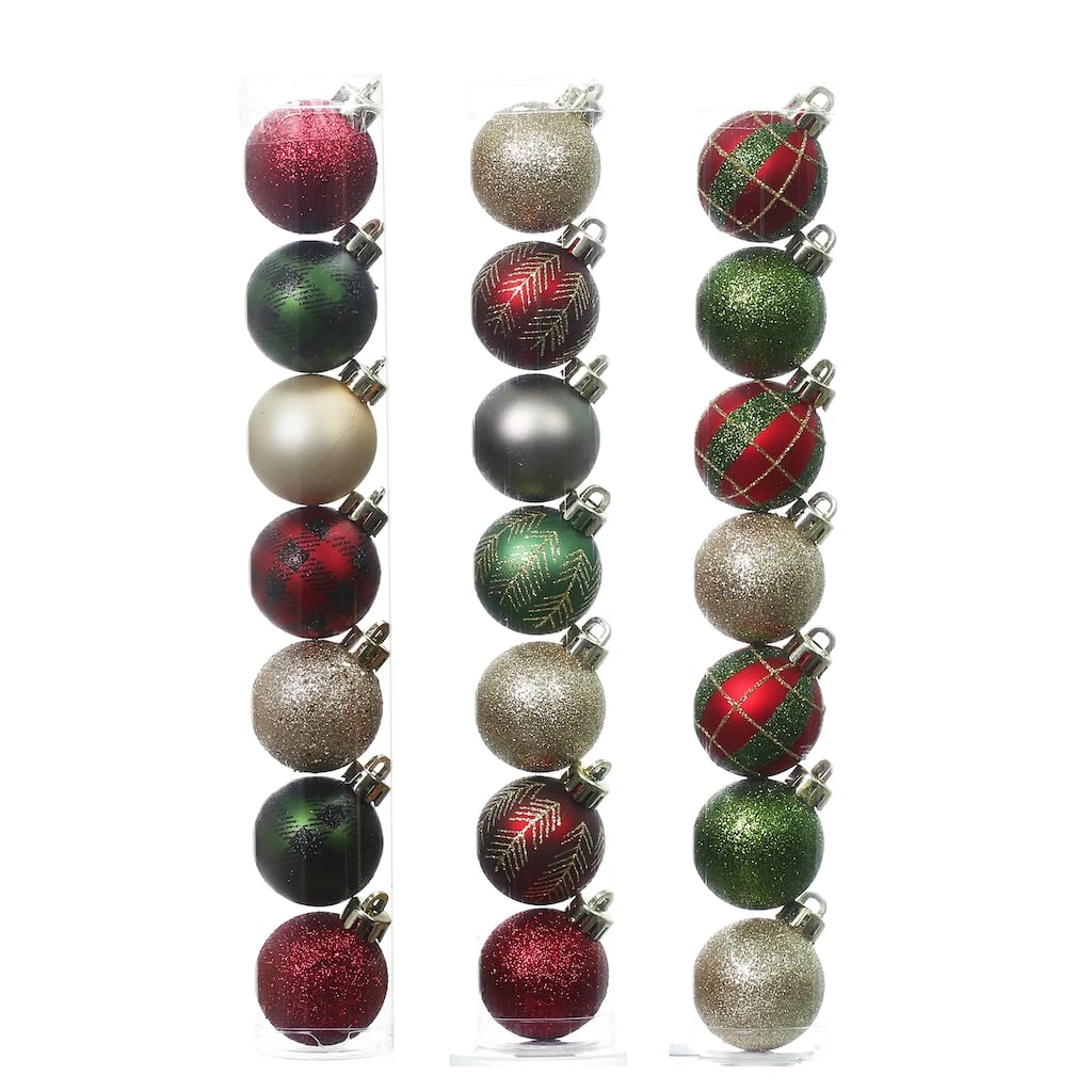 Buy ✨ Assorted Mini Farm House Ball Ornament Tube by Ashland® 🌟 7 Buy ✨ Assorted Mini Farm House Ball Ornament Tube by Ashland® 🌟 - Image 5