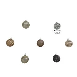 Best Sale 🔔 Assorted Metallic Plastic Round Ornaments by Ashland® ⭐ -Ashland Shop 10672876 11