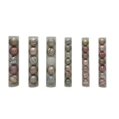 Best Sale 👍 Assorted Pink Plastic Round Ornaments by Ashland® ✨