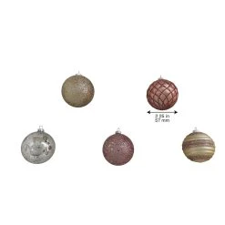 Best Sale 👍 Assorted Pink Plastic Round Ornaments by Ashland® ✨ -Ashland Shop 10672882 8