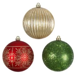 New 👍 18ct. 4" Classic Shatterproof Ball Ornaments by Ashland® 👍 -Ashland Shop 10672892 2