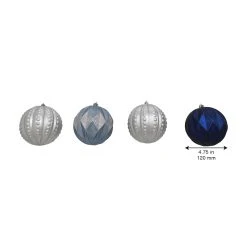 Hot Sale 🌟 44ct. Silver & Blue Shatterproof Ball Ornaments by Ashland® ✨ 10 Hot Sale 🌟 44ct. Silver & Blue Shatterproof Ball Ornaments by Ashland® ✨ -Ashland Shop 10672911 4