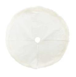 Promo 🎉 48" White Tree 👏 Skirt with Fur by Ashland® ⌛