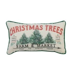 Hot Sale ✔️ Christmas Trees Farm & Market Pillow by Ashland® ✨