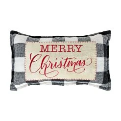 Best Pirce ⌛ Merry ❄ Christmas Buffalo Check Pillow by Ashland® ❤️