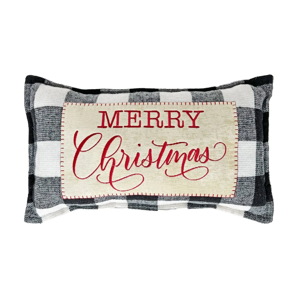 Best Pirce ⌛ Merry ❄ Christmas Buffalo Check Pillow by Ashland® ❤️ 3 Best Pirce ⌛ Merry ❄ Christmas Buffalo Check Pillow by Ashland® ❤️