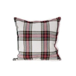 Coupon 😀 White Plaid Throw Pillow by Ashland® 👏