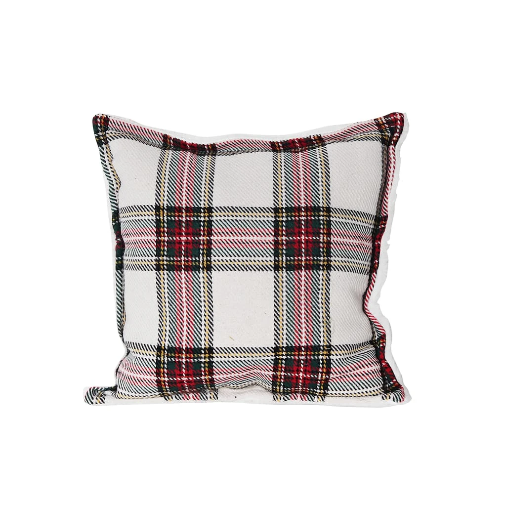 Coupon 😀 White Plaid Throw Pillow by Ashland® 👏 3 Coupon 😀 White Plaid Throw Pillow by Ashland® 👏