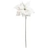 Outlet 😉 White Velvet Poinsettia Stem by Ashland® 👍 -Ashland Shop 10673380 1