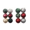 Wholesale 😍 Assorted 6ct. 4.5" Farmhouse Ball Ornament Set by Ashland® ⭐ -Ashland Shop 10673664 1